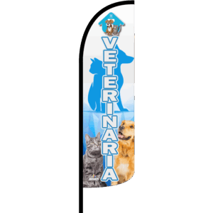 Bandera Veterinaria Azul