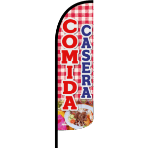 Bandera Comida Casera Mantel
