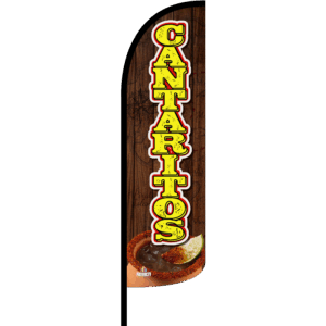 Bandera Cantaritos Madera