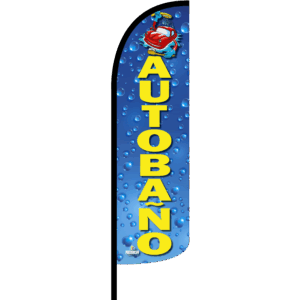 Bandera Autobaño Gotas