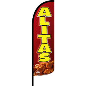 Bandera Alitas Roja