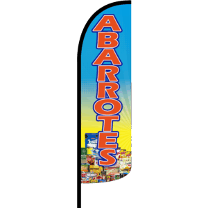 Bandera Abarrotes Azul