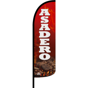 Bandera Asadero Roja