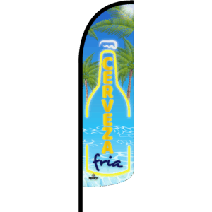 Bandera Cerveza Fria Playa