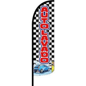 Bandera Auto Lavado Pits