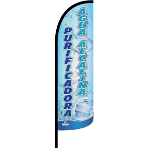 Bandera Purificadora Agua Alcalina