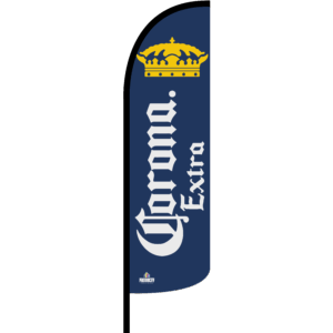 Bandera Corona Extra Azul