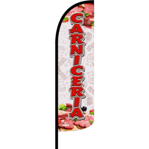 Bandera Carniceria Blanco