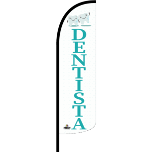Bandera Dentista Azul