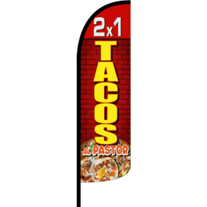 Bandera 2x1 Tacos al Pastor