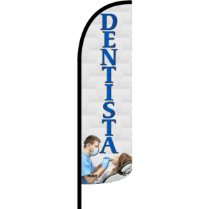 Bandera Dentista Blanca