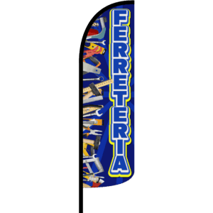 Bandera Ferreteria Azul