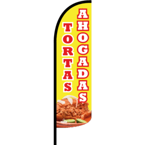 Bandera Tortas Ahogadas Amarilla