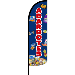 Bandera Abarrotes Azul