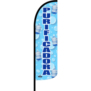 Bandera Purificadora Azul