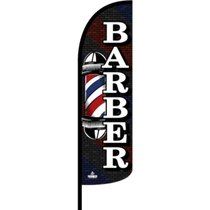 Bandera Barber Caramelo Pared