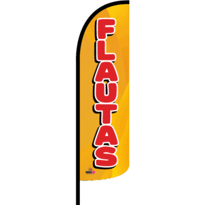 Bandera Flautas Naranjas