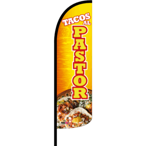 Bandera Tacos al Pastor Naranja