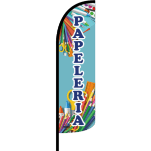 Bandera Papeleria Azul