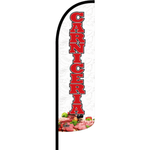 Bandera Carniceria Blanca
