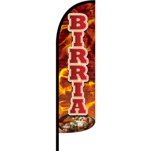 Bandera Birria Fuego