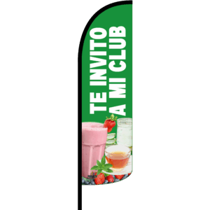 Bandera Te Invito a mi Club Aloe