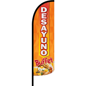 Bandera Desayuno Buffet