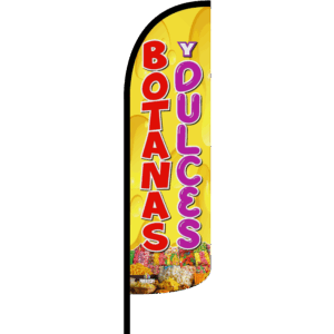 Bandera Botanas y Dulces