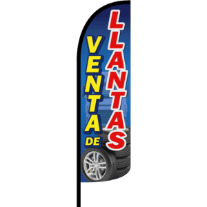 Bandera Venta de Llantas