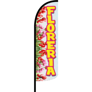 Bandera Floreria Tulipanes