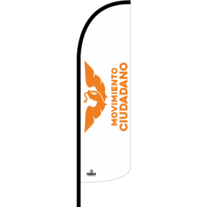 Bandera Movimiento Ciudadano Blanca