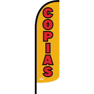 Bandera Copias Naranja