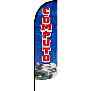Bandera Computo Azul