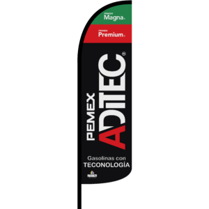 Bandera Pemex Aditec